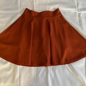 Papaya Orange Skirt